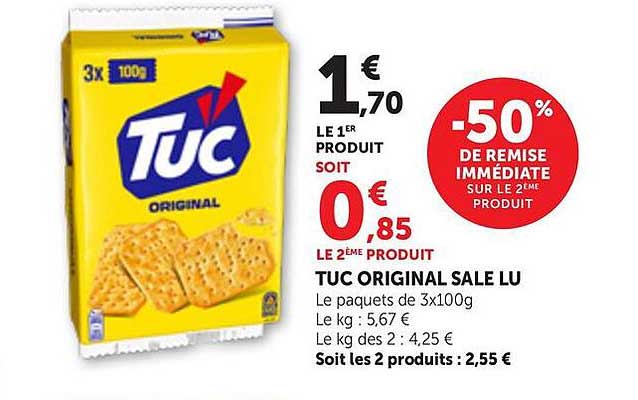 TUC ORIGINAL SALE LU