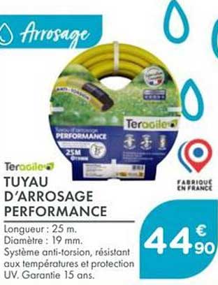TUYAU D'ARROSAGE PERFORMANCE