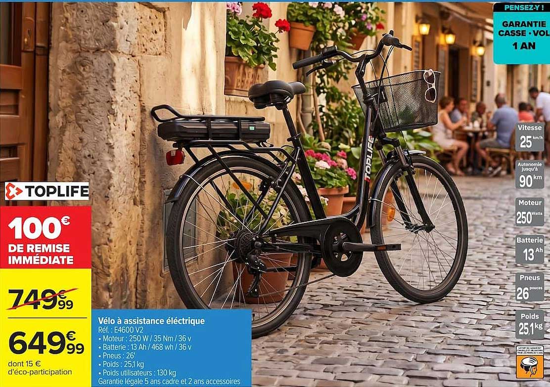 Vélo à assistance électrique