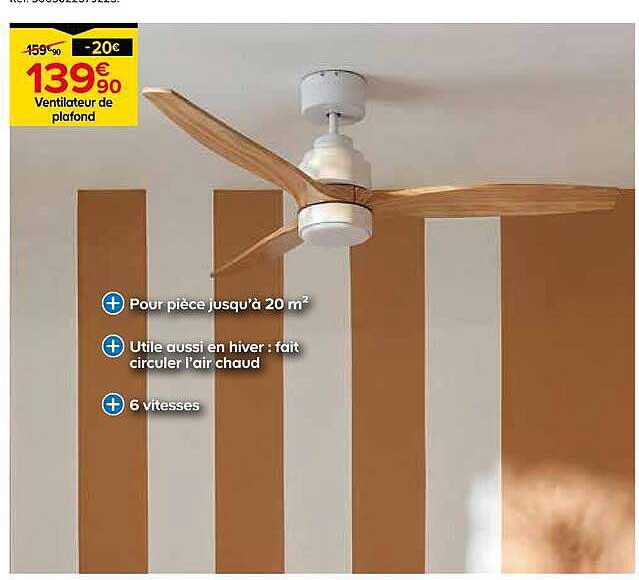 Ventilateur de plafond