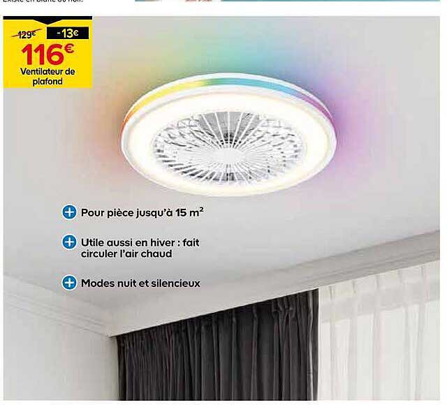 Ventilateur de plafond