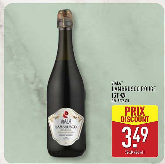 VIALA® LAMBRUSCO ROUGE IGT