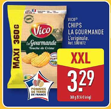 VICO CHIPS LA GOURMANDE L'originale. Réf. 5001072
