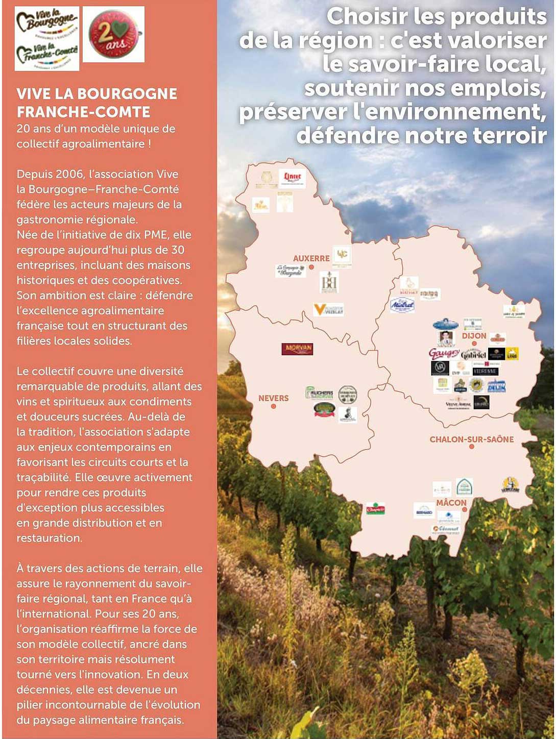 VIVE LA BOURGOGNE FRANCHE-COMTÉ