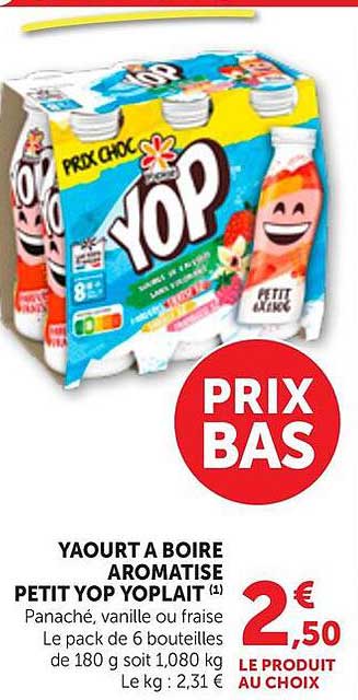 YAOURT A BOIRE AROMATISE PETIT YOP YOPLAIT (1)