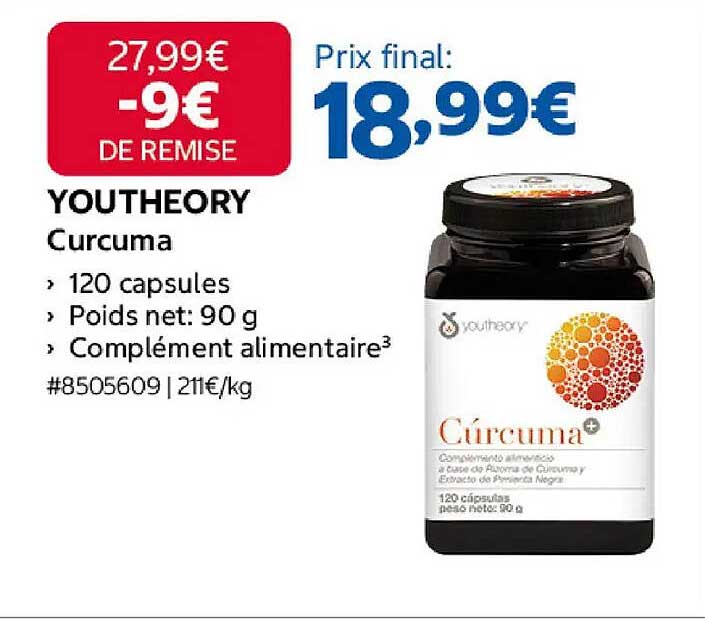 YOUTHEORY Curcuma