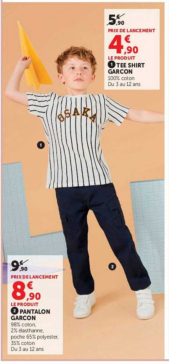 1 TEE SHIRT GARCON