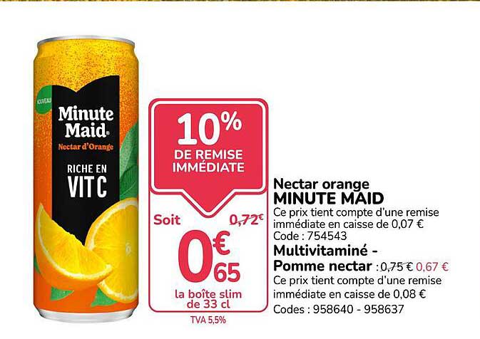 10% DE REMISE IMMÉDIATE