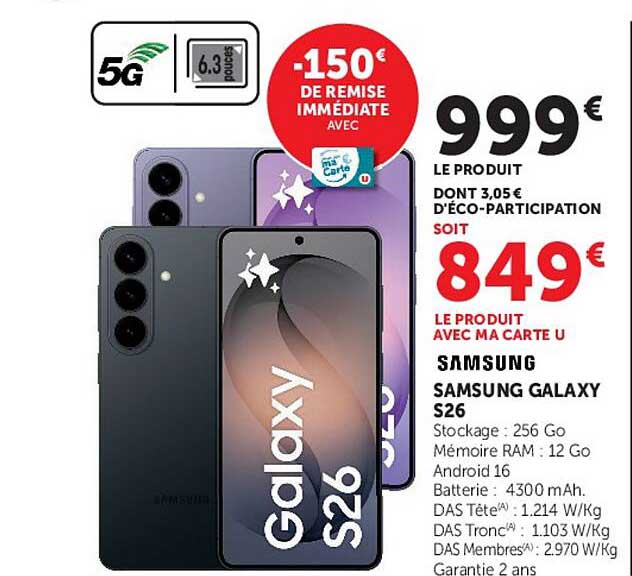 -150€ DE REMISE IMMÉDIATE AVEC