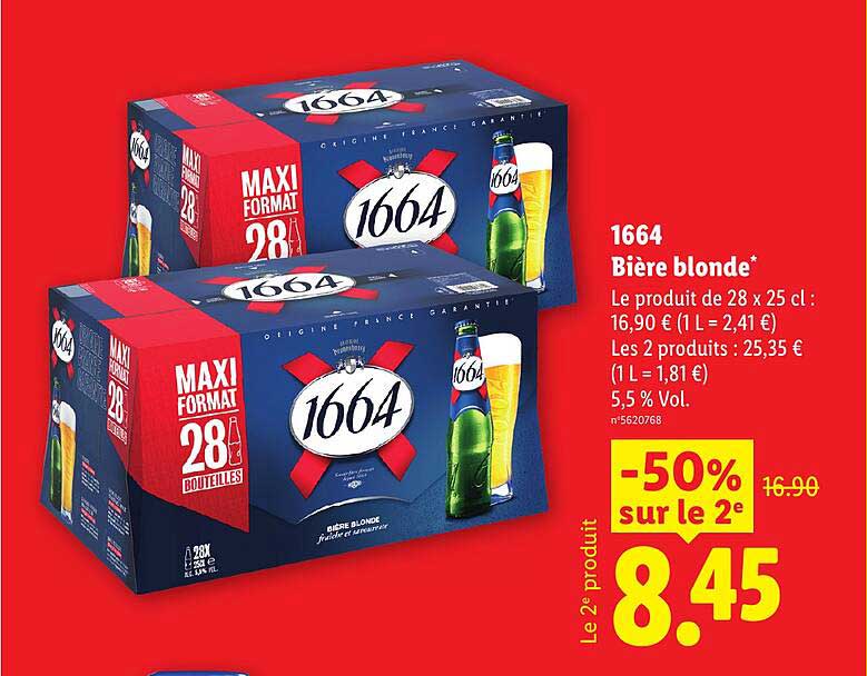 1664 Bière blonde*