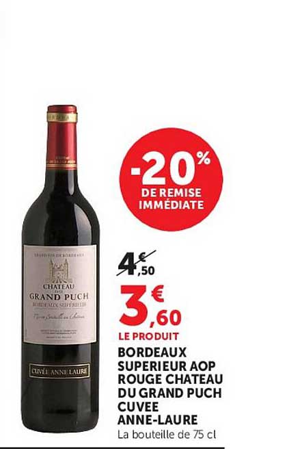 -20% DE REMISE IMMÉDIATE