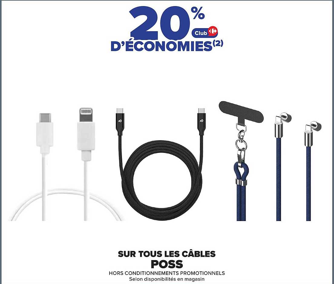 20% D’ÉCONOMIES(2)