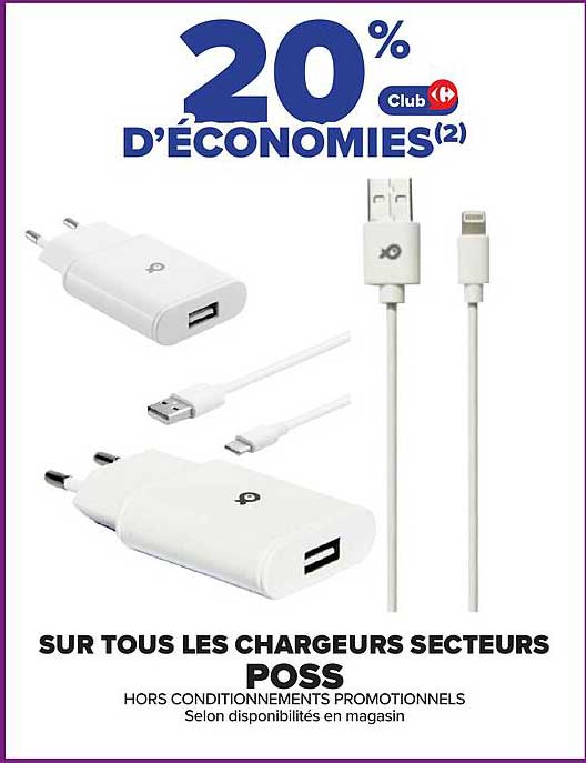 20% D'ÉCONOMIES(2) Club Carrefour