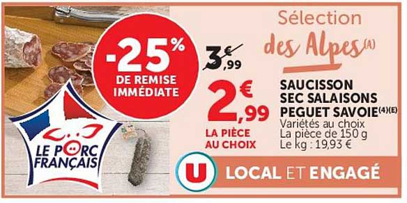 -25% DE REMISE IMMÉDIATE