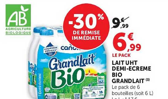 -30% DE REMISE IMMÉDIATE