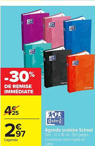 -30% DE REMISE IMMÉDIATE