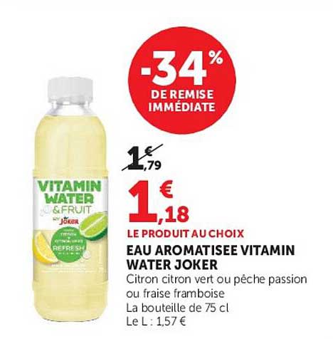 -34% DE REMISE IMMÉDIATE