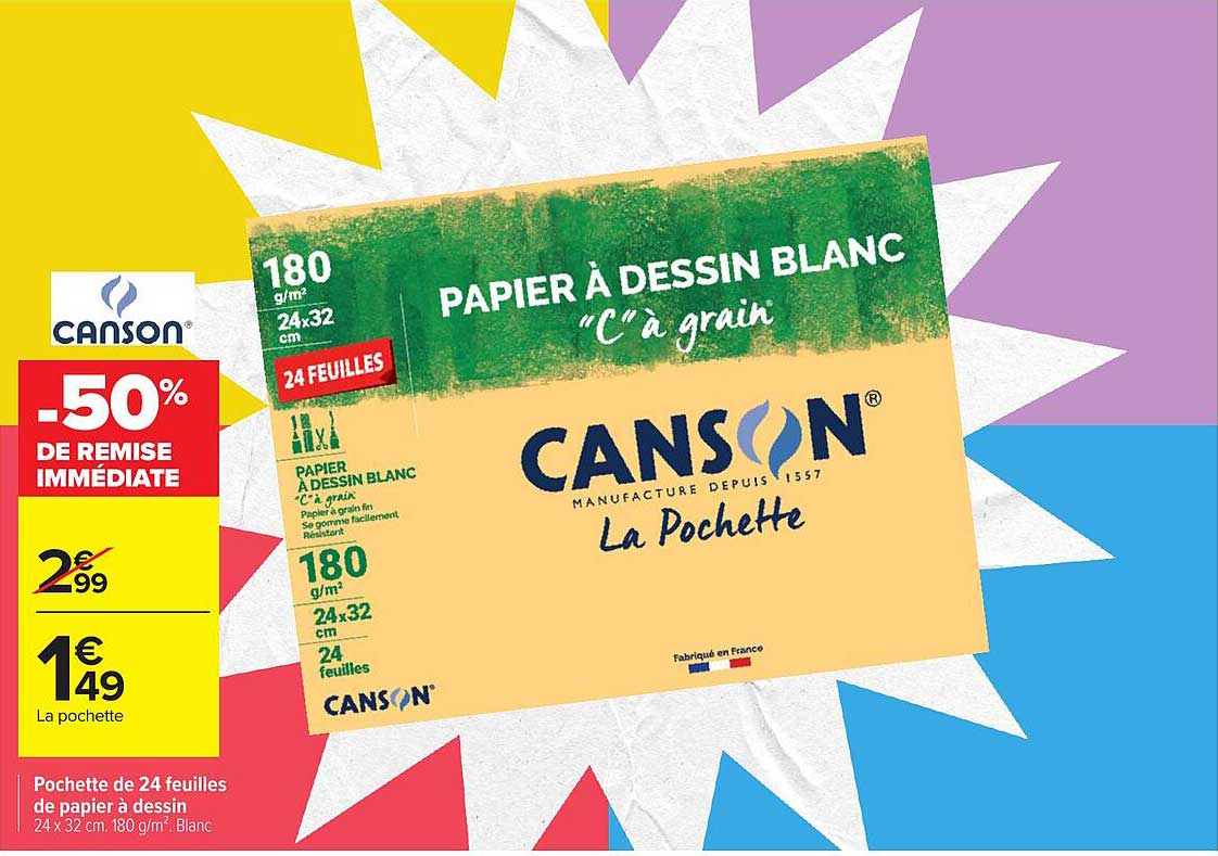 -50% DE REMISE IMMÉDIATE