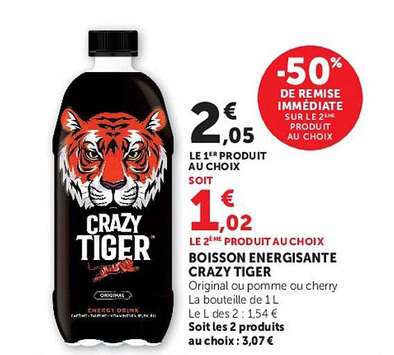 -50% DE REMISE IMMÉDIATE SUR LE 2E PRODUIT AU CHOIX