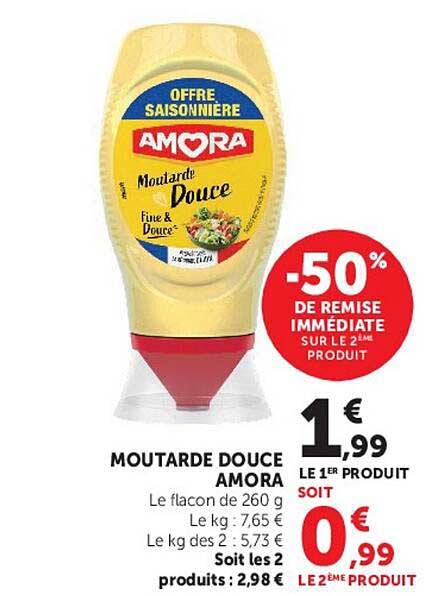 -50% DE REMISE IMMÉDIATE SUR LE 2ÈME PRODUIT