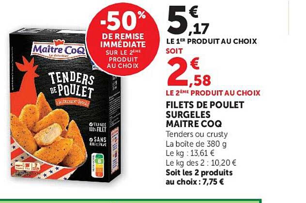 -50% DE REMISE IMMEDIATE SUR LE 2EME PRODUIT AU CHOIX