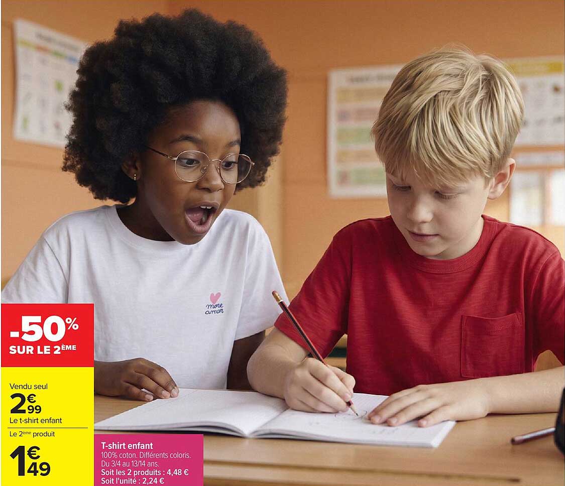 -50% SUR LE 2ÈME