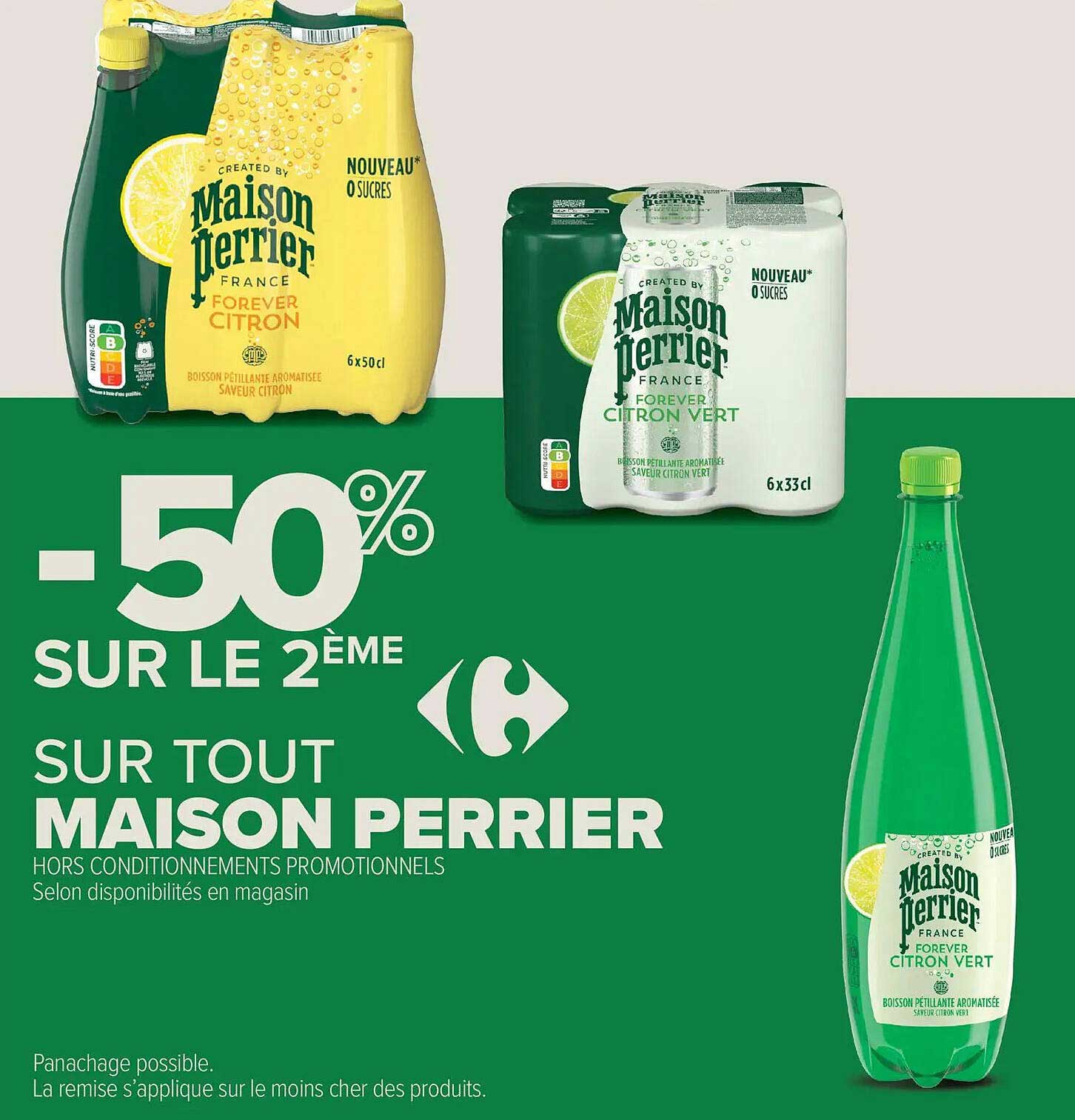 -50% SUR LE 2ÈME SUR TOUT MAISON PERRIER
