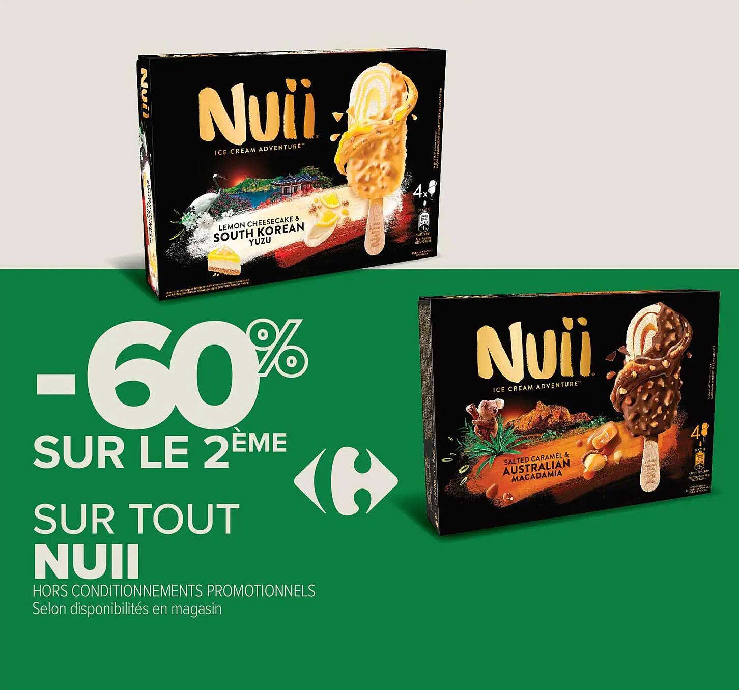 -60% SUR LE 2ÈME SUR TOUT NUII