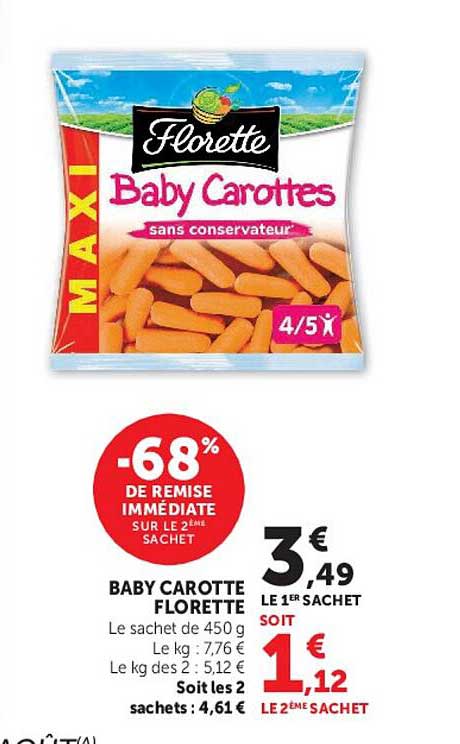 -68% DE REMISE IMMÉDIATE SUR LE 2ÈME SACHET