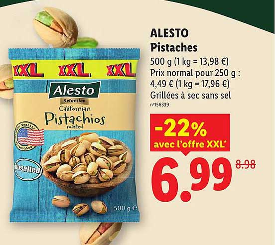 ALESTO Pistaches