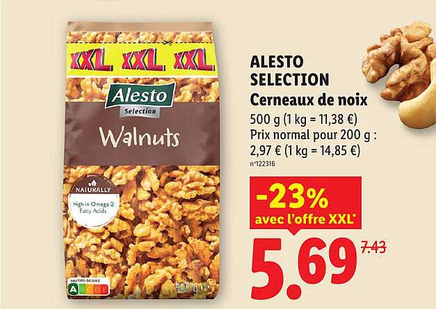ALESTO SELECTION Cerneaux de noix