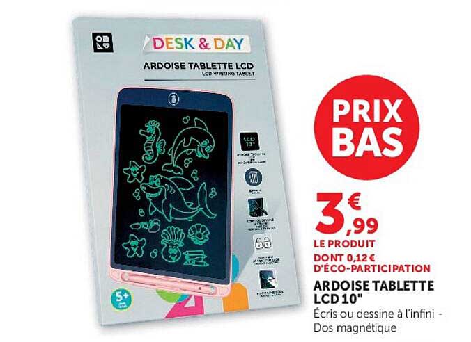 ARDOISE TABLETTE LCD