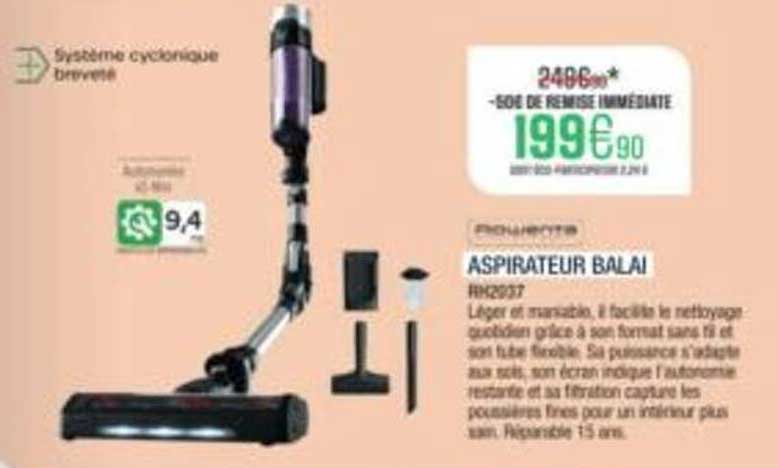 ASPIRATEUR BALAI