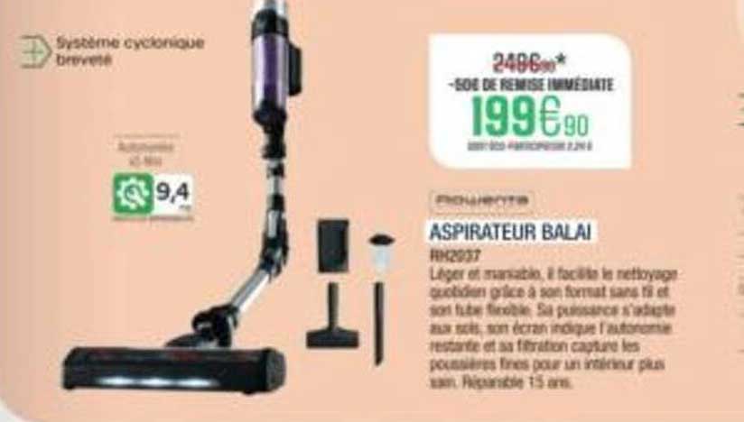 ASPIRATEUR BALAI