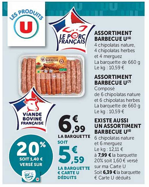 ASSORTIMENT BARBECUE U