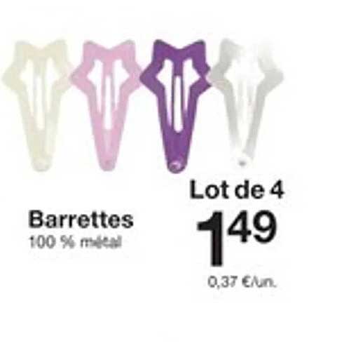 Barrettes