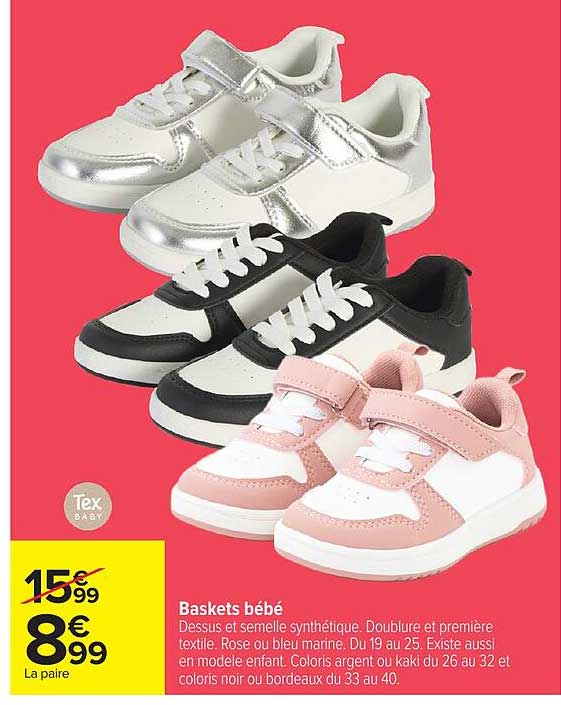 Baskets bébé