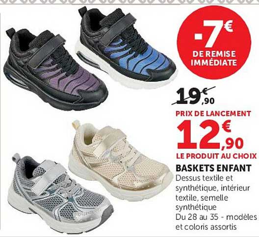 BASKETS ENFANT