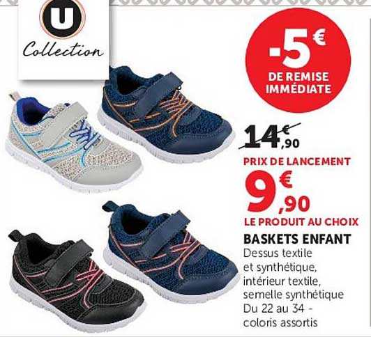 Baskets enfant