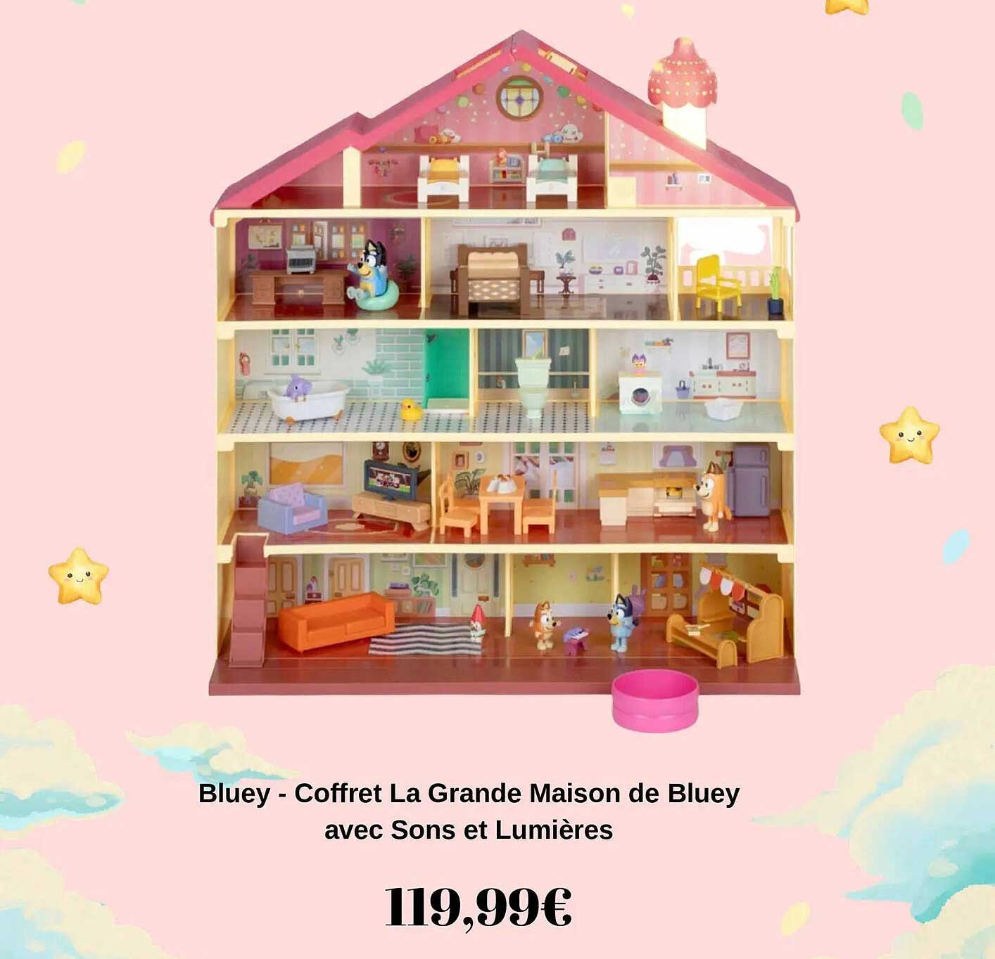 Bluey - Coffret La Grande Maison de Bluey avec Sons et Lumières