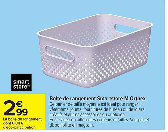 Boîte de rangement Smartstore M Orthex