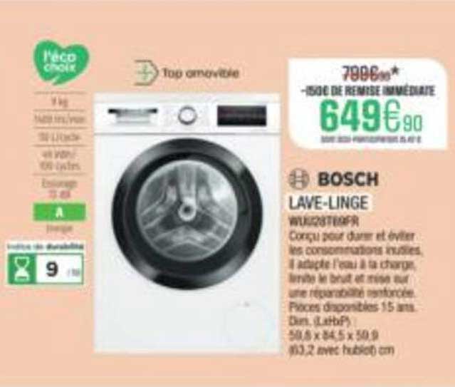 BOSCH LAVE-LINGE