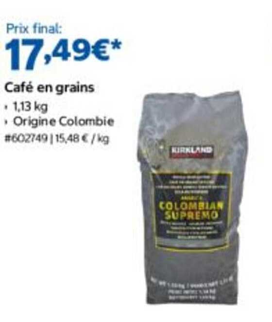 Café en grains