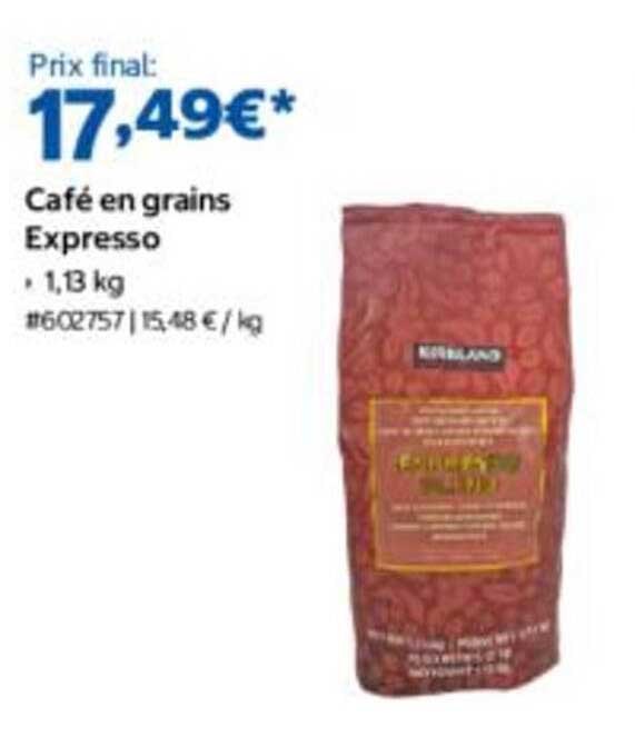 Café en grains Expresso