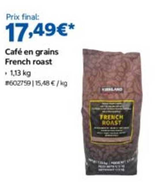 Café en grains French roast