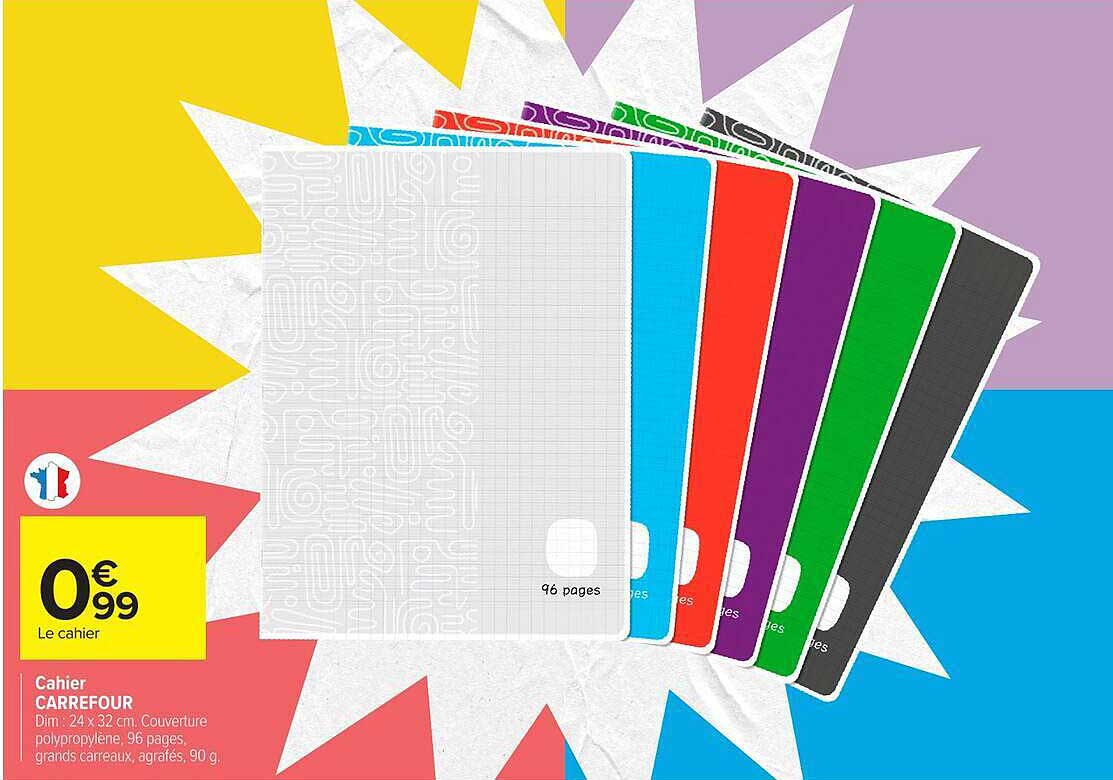 Cahier CARREFOUR