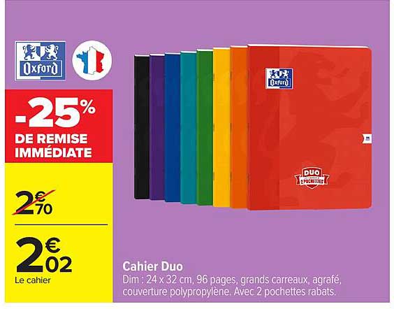 Cahier Duo