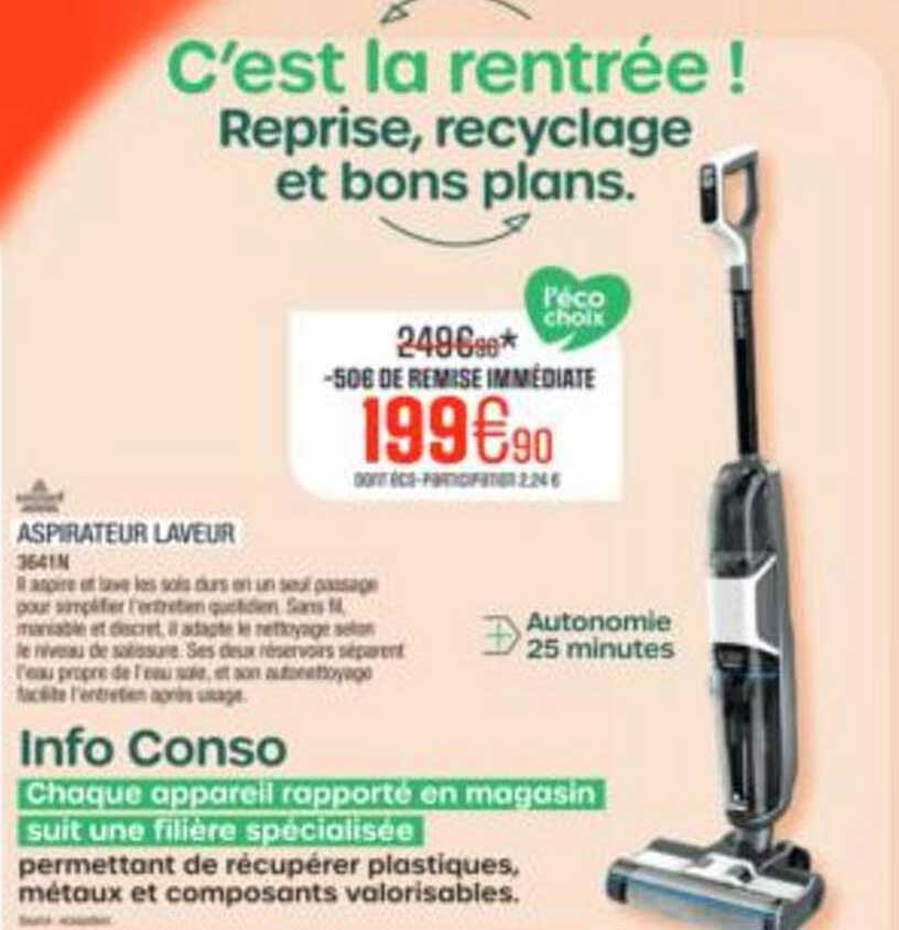 C'est la rentrée ! Reprise, recyclage et bons plans.