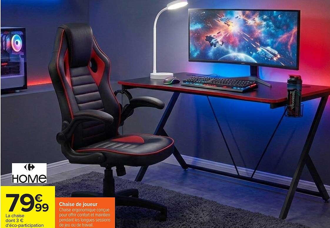 Chaise de joueur