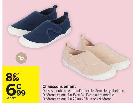 Chaussons enfant